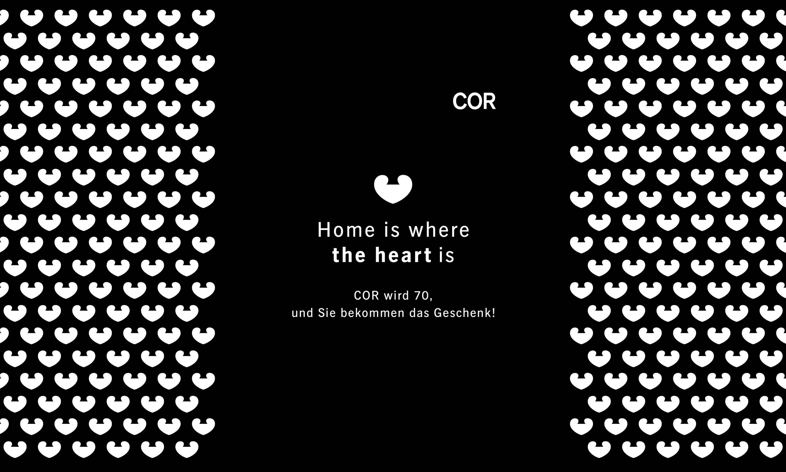 Aktion COR wird 70 bei Grüner Interieur in Gerstetten