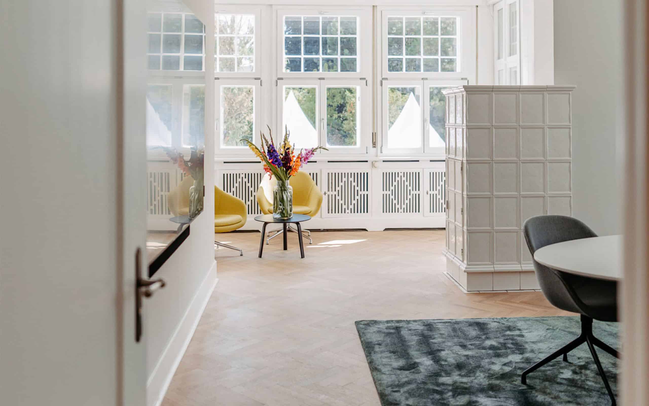 Besprechungsraum im Bürogebäude in Heidenheim.